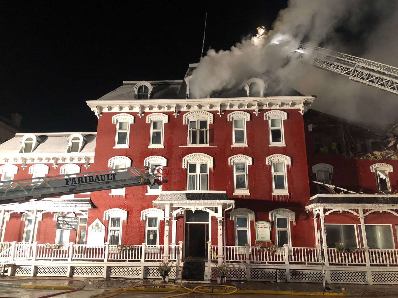 Archer House declared a total loss