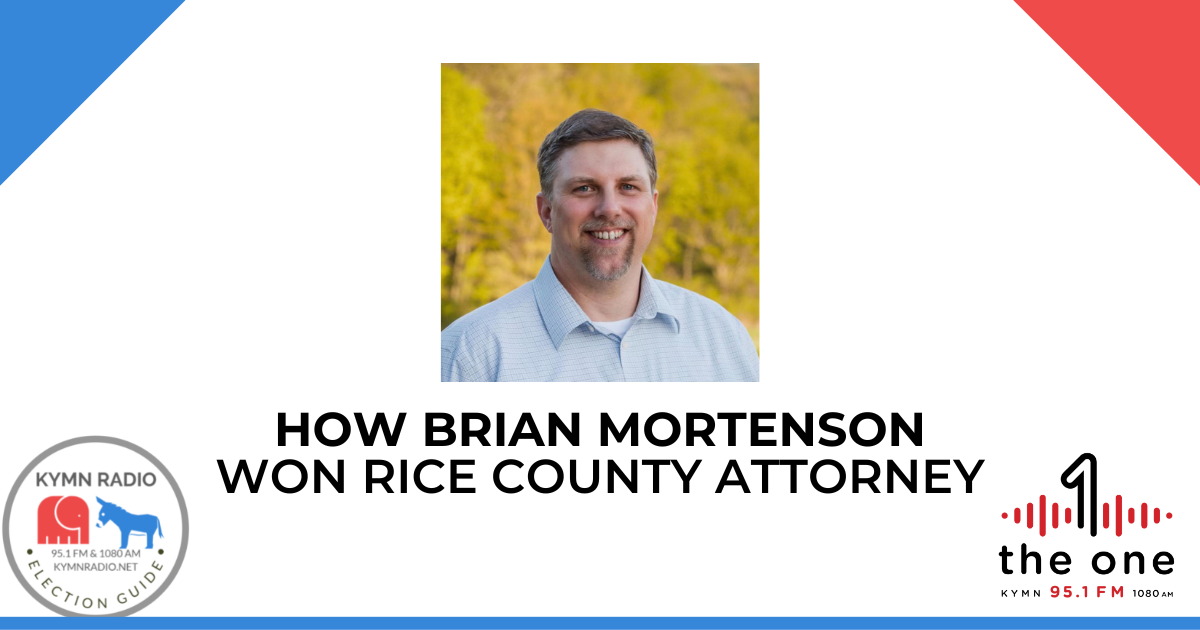 How Brian Mortenson Won Rice County Attorney KYMN Radio · Northfield