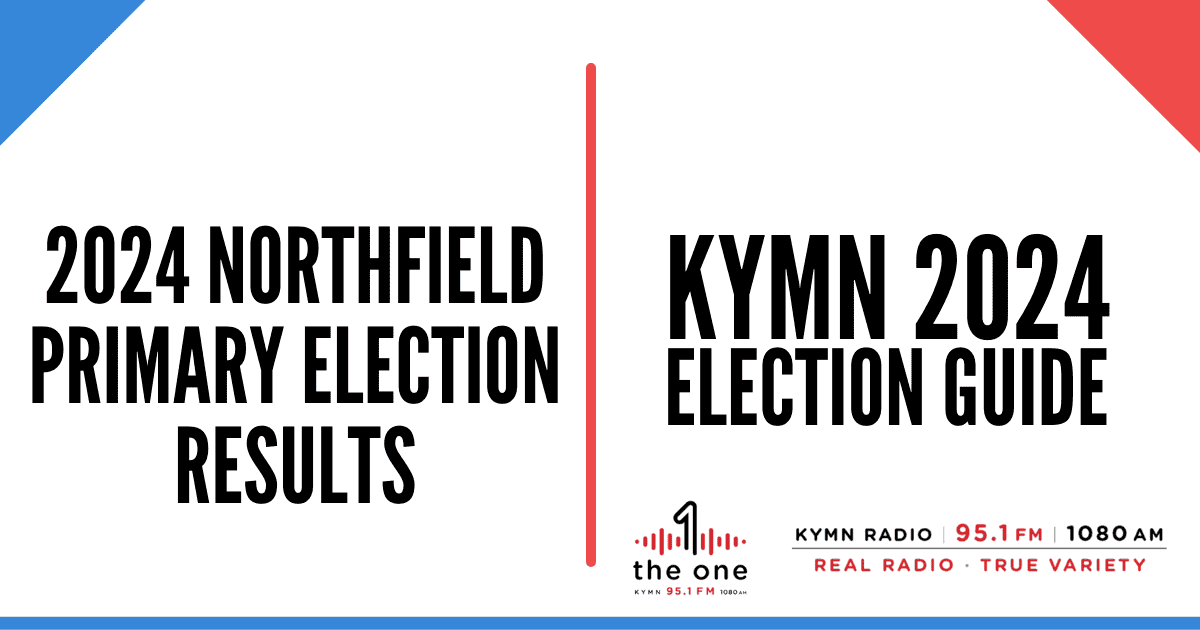 2024 Northfield Primary Results KYMN Radio · Northfield, MN · AM 1080