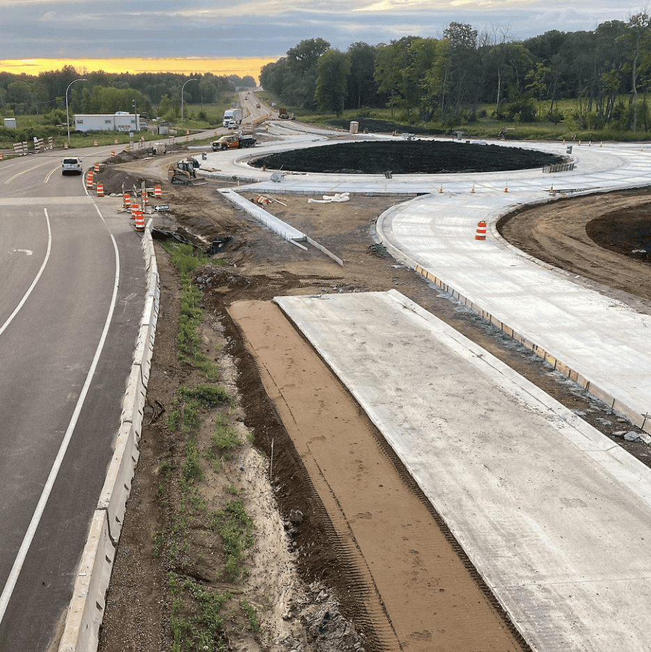 One Ramp Opens and the Other Closes At I-35 and Highway 19 Construction ...