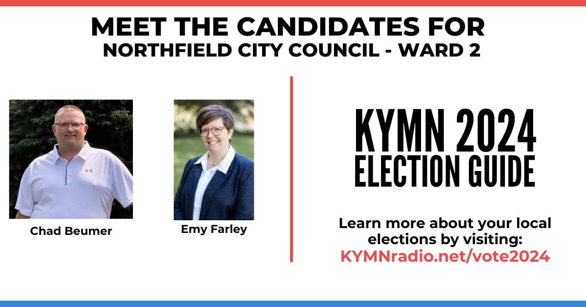 Meet the Candidates for Northfield City Council – Ward 2 – KYMN Radio ...