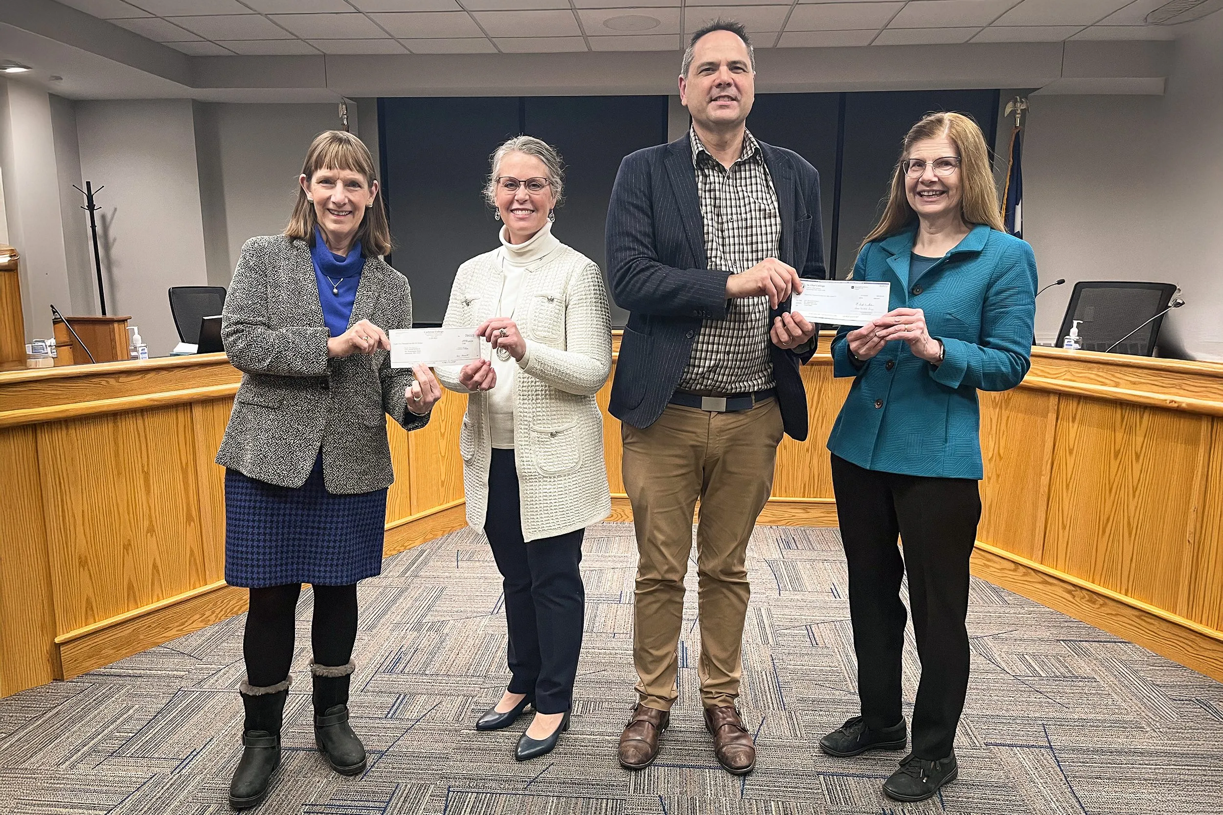 St. Olaf, Carleton Colleges make annual contributions to City of